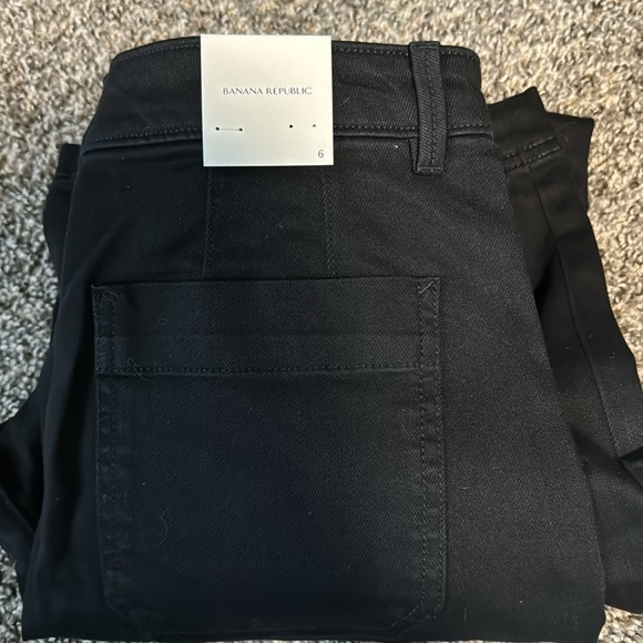 NWT! Banana Republic Black The Weekender Straight Leg Pant - Multiple Sizes 🔹 - Picture 11 of 15